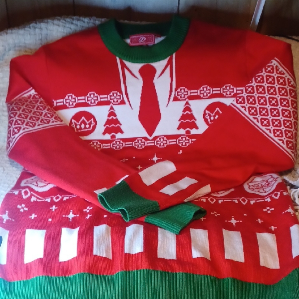 NWOT Mens Christmas Sweater